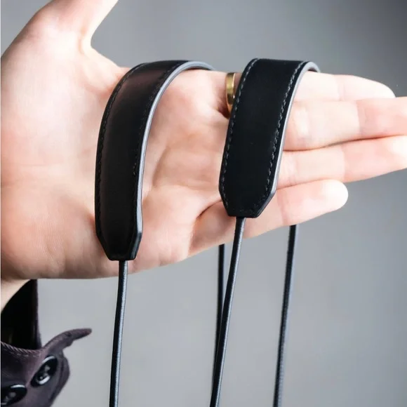 Jil Sander Designer Black Leather Tassle Fringe Unique Smooth Bag Handbag Should - Picture 14 of 16